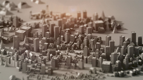 paper city animation project