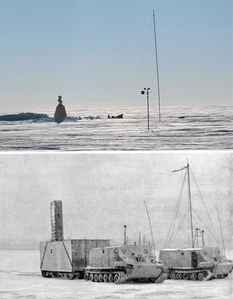 Abandoned Antarctica Pole of Inaccessibility