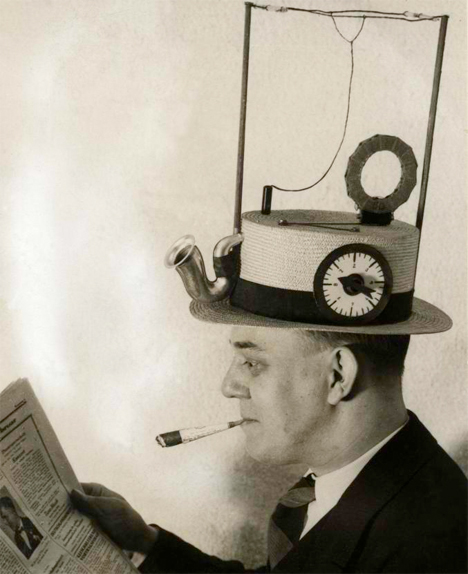 Bizarre Inventions Radio Hat