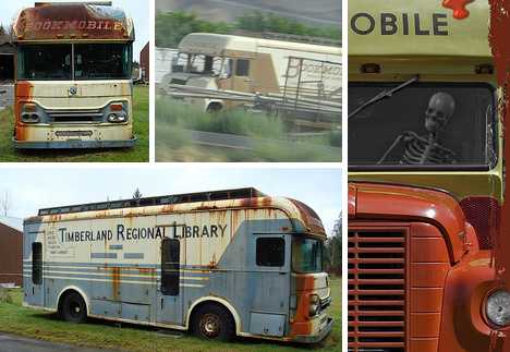 abandoned bookmobiles