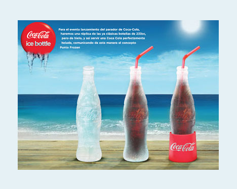 cool ice bottle design