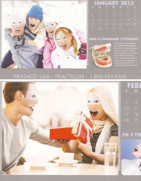 Creepy Dental Calendar