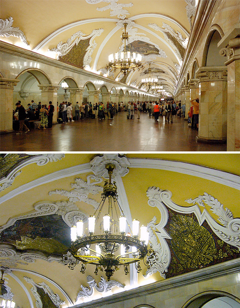 Amazing Subway Stations Komsomolskaya