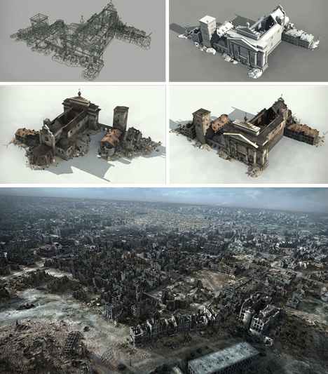 warsaw detailed reconstruction photo