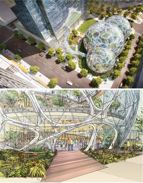 Amazon Biosphere Headquarters Seattle 2