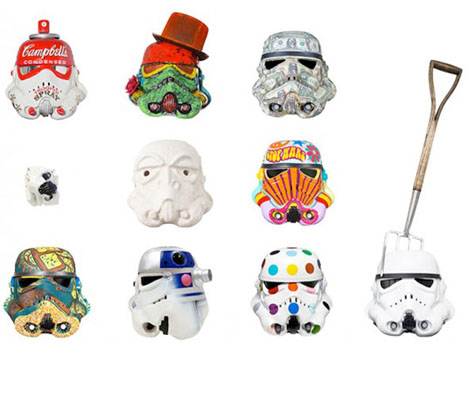 Art Wars Stormtrooper Helmets 1