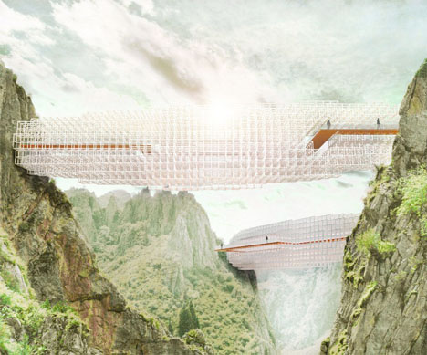 Concept Bridge Design Parametric Cloud 1