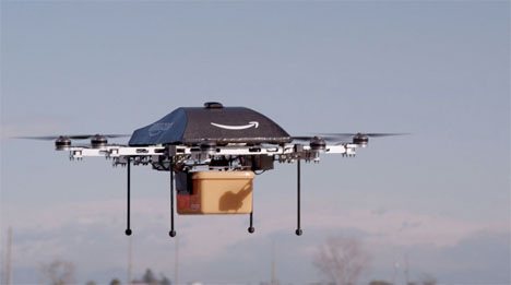 Helicopter Designs Amazon Prime Drone