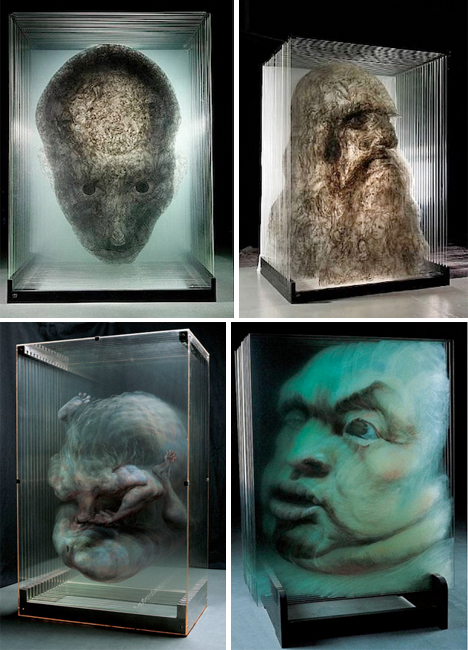 Hologram Art Panes of Glass