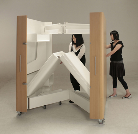 compact fold out bedroom