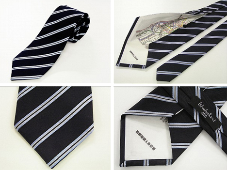 necktie secret hidden map