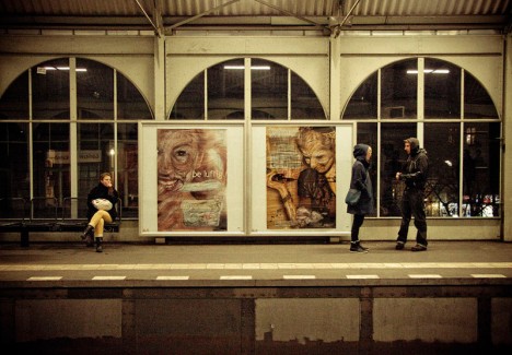 vermibus metro stop art