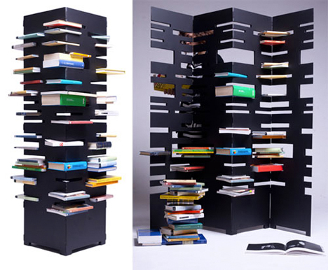 Bookshelf Room Divider Vizzuso 1