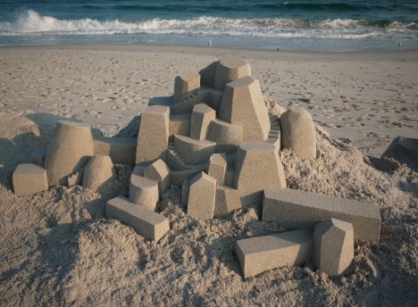 geometric beach architecture design