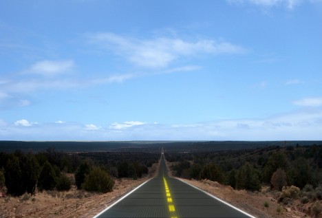 solar roadway rural highway