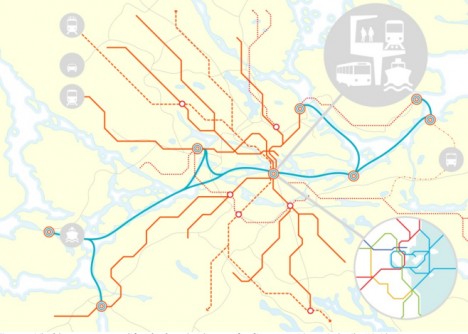 water bus route map