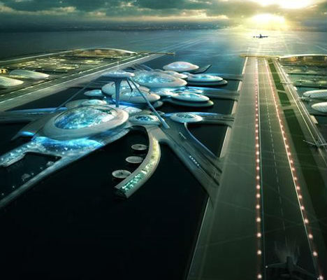 Future Airports Floating London 1