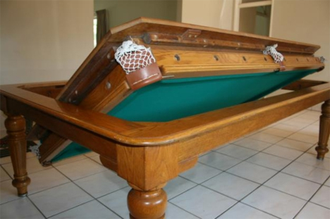 rollover pool dining table