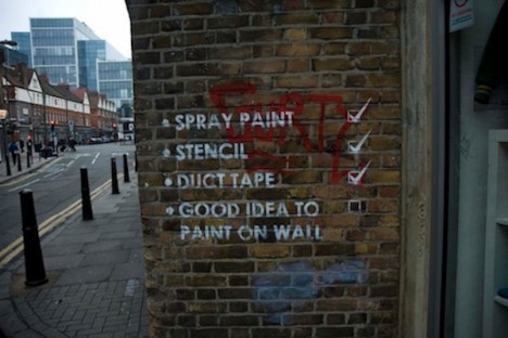 mobster street art checklist