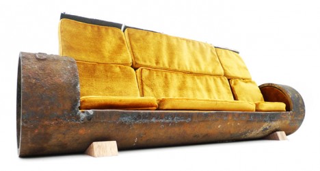 modular pipe sofa full
