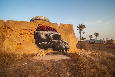 roa animal skull dome