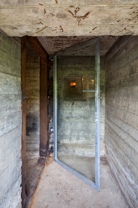 bunker house entry door