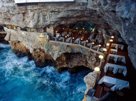 Amazing Restaurants Cave Italy 1