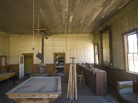 pool hall, Bodie State Park