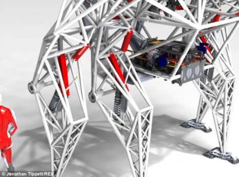 exoskeleton design robot vehicle 2