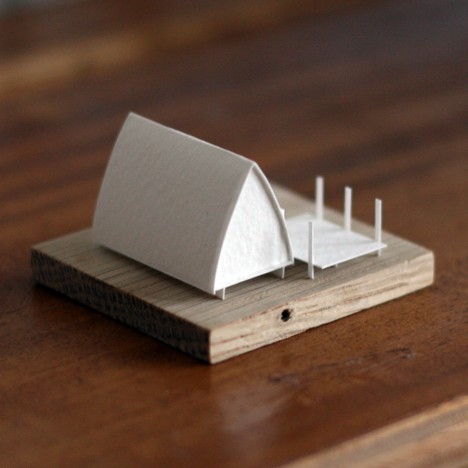 small craft paper model