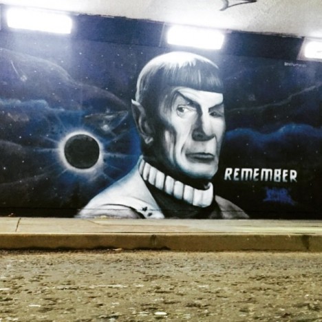 graffiti Spock 1