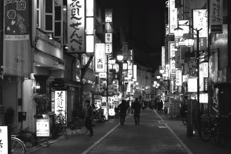 tokyo street no neon