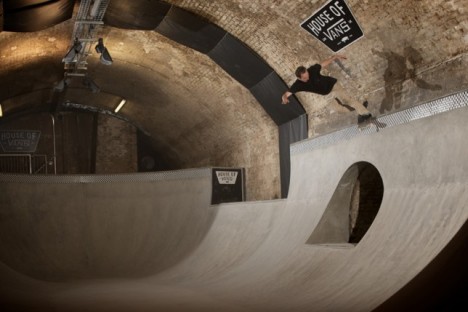 skate park tunnel london
