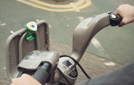 augmented city bike device