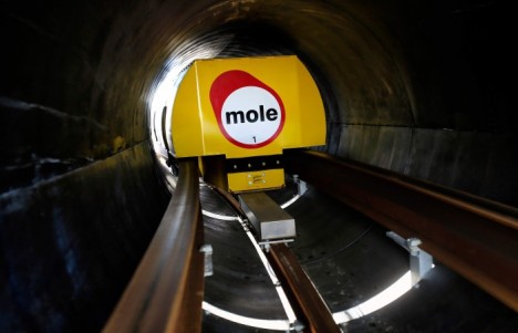mole underground delivery network