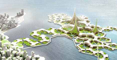 floating ocean city ecosystem