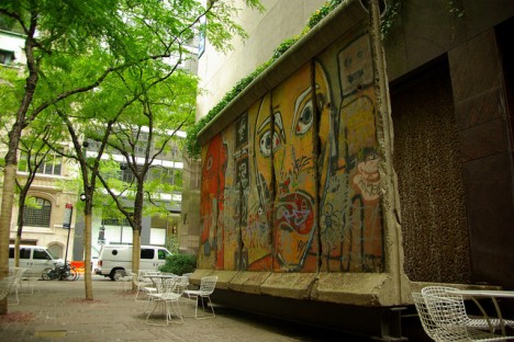 NYC Secrets Paley Park Berlin Wall