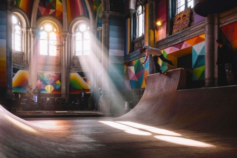 Holy Skate: Century-Old Church Converted to Colorful Park