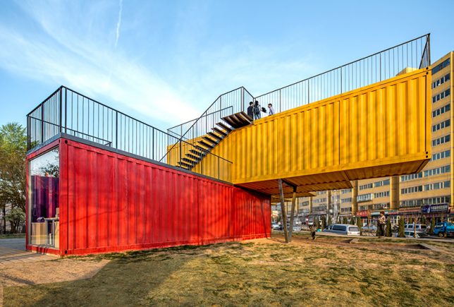 shipping container building 3